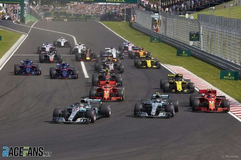 Start, Hungaroring, 2018