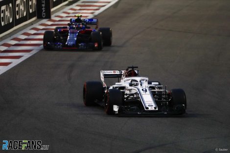 Marcus Ericsson, Sauber, Yas Marina, 2018