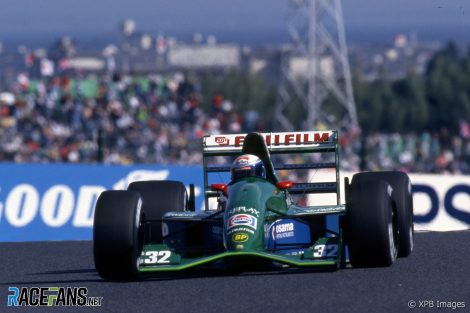 Alex Zanardi, Jordan, Suzuka, 1991