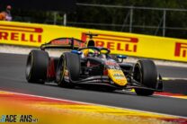 Hadjar wins Spa feature race as last-lap heartbreak costs Aron podium