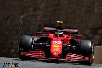 Carlos Sainz Jnr, Ferrari, Baku City Circuit, 2021