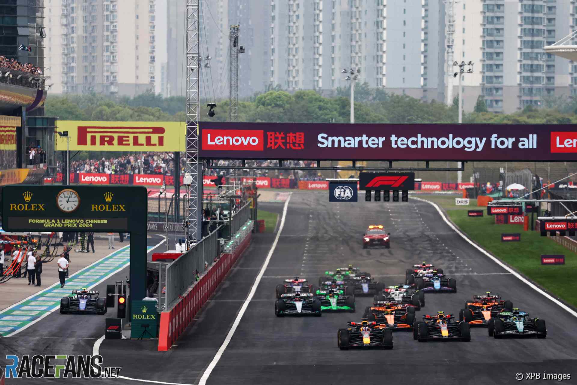 Start, Shanghai International Circuit, 2024