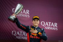 Hadjar grabs title lead as Crawford loses win due to penalty