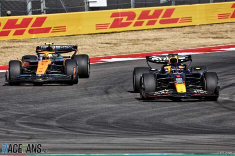 Max Verstappen, Lando Norris, Circuit of the Americas, 2024